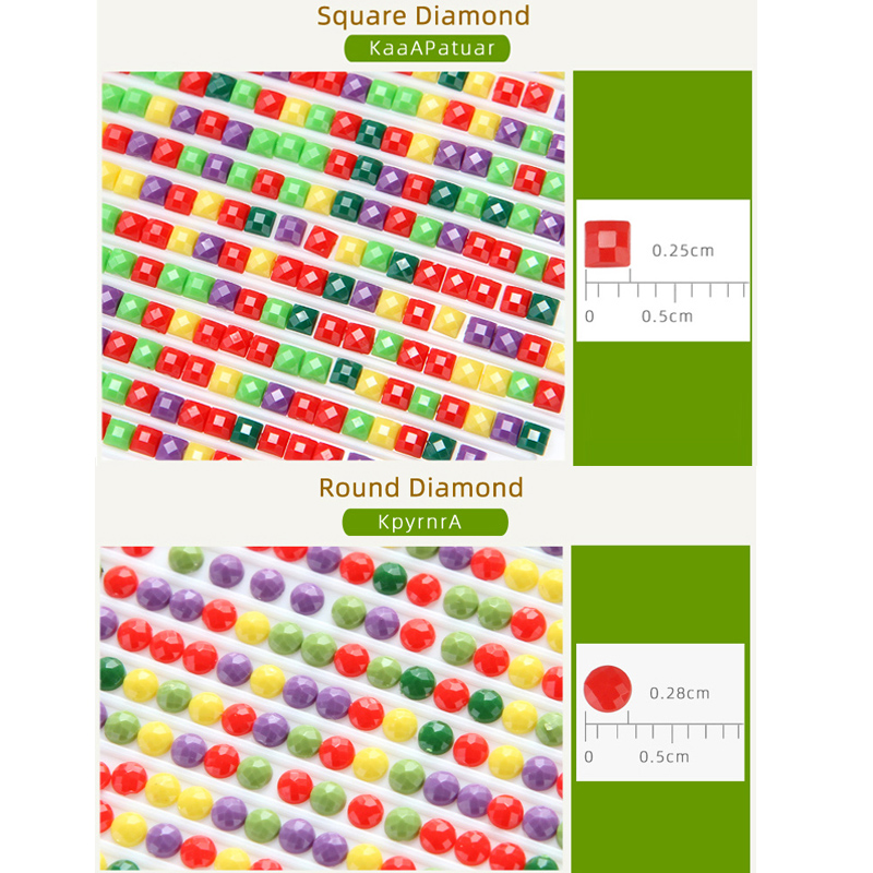 ขนาดใหญ่ DIY เพชรภาพวาด Crazy  - Resin Art World บทวิจารณ์และราคา