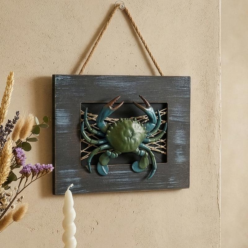 ไม้ Nauticals Decors กุ้งก้ามก - Resin Art Beach Theme บทวิจารณ์และราคา