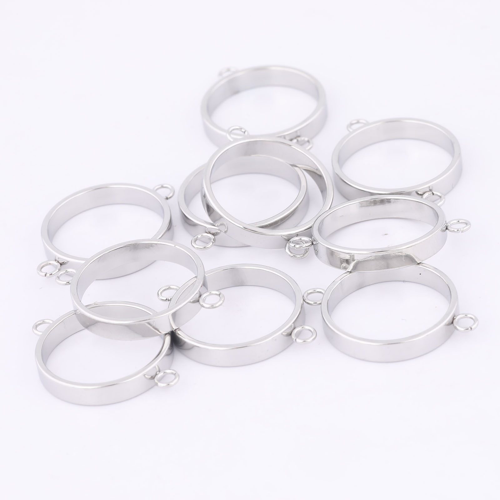 10pcs สแตนเลสสตีล 14 มม.เปิด B - Resin Art Gift Ideas บทวิจารณ์และราคา