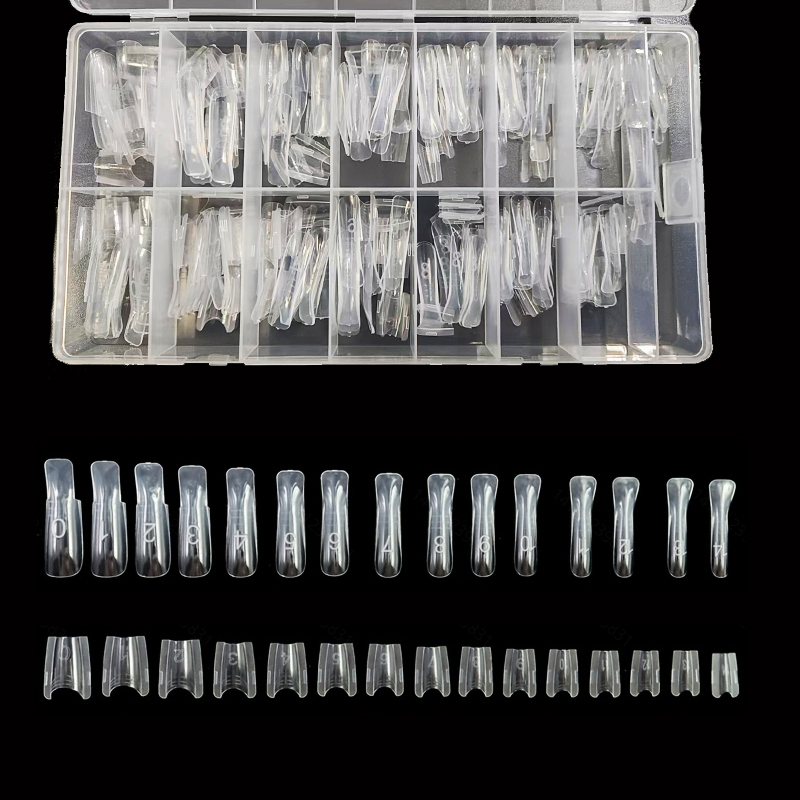 แบบฟอร์มเล็บแบบสองรูปแบบ 240 ช - Resin Art Templates Free บทวิจารณ์และราคา