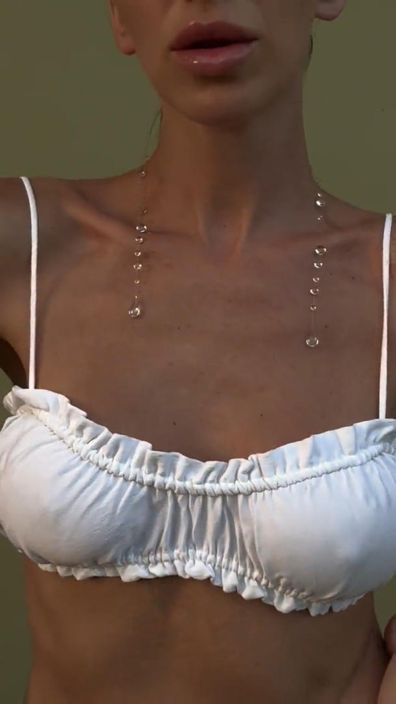 WJFH-ARTS สร้อยคอซีรีส์ทรงกลมแ - Resin Art Necklace บทวิจารณ์และราคา