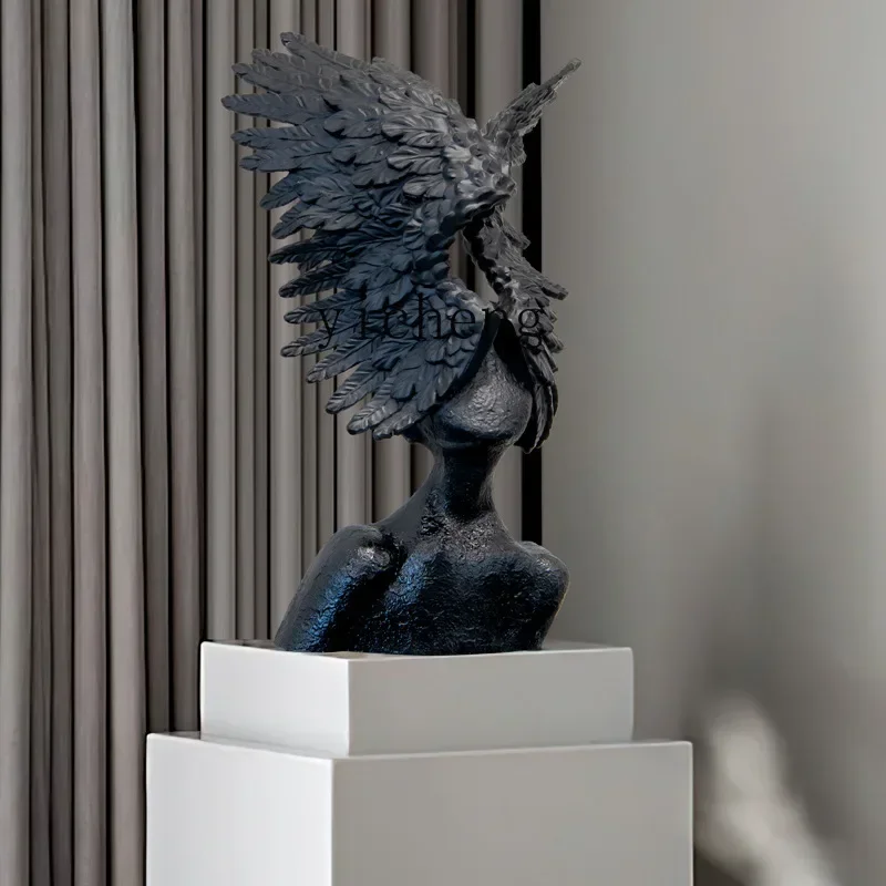 ของตกแต่งรูปปีกนางฟ้าสไตล์โมเด - Resin Art Decor บทวิจารณ์และราคา