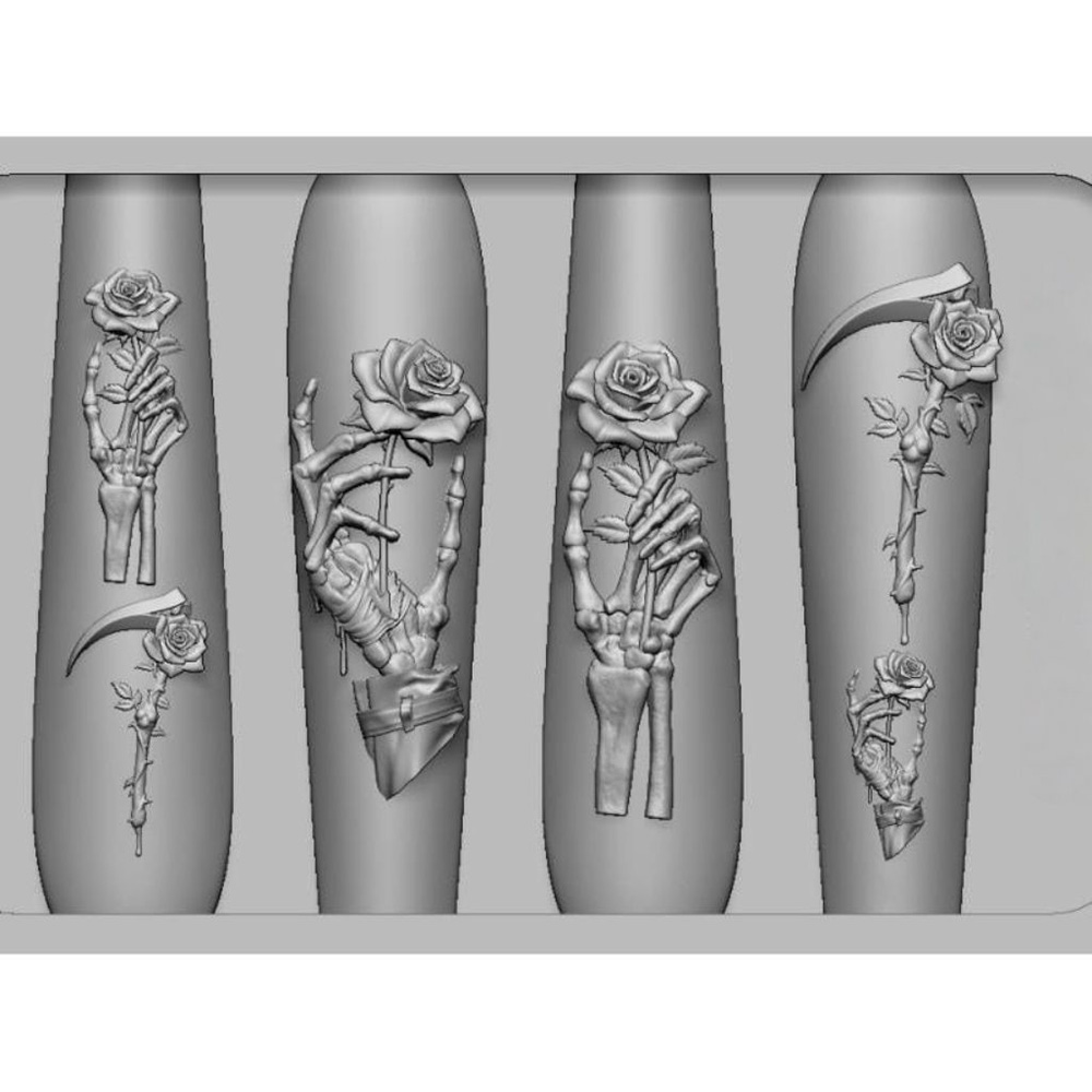ชุดแม่พิมพ์ซิลิโคนลายหัวกะโหลก - Resin Art Templates Free บทวิจารณ์และราคา