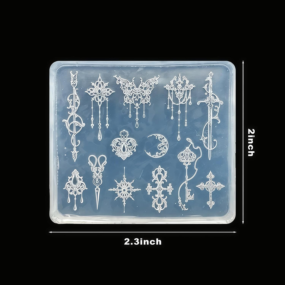 แม่พิมพ์ซิลิโคนรูปทรงลูกศร แม่ - Resin Art Templates Free บทวิจารณ์และราคา
