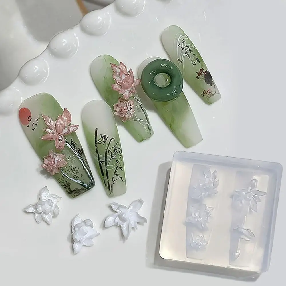 3D หนามเล็บซิลิโคนแม่พิมพ์แกะส - Resin Art Templates Free บทวิจารณ์และราคา