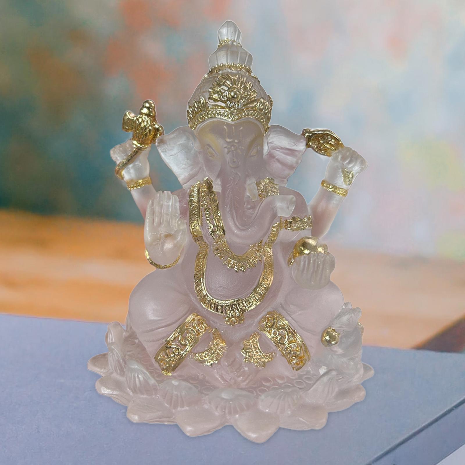 รูปปั้นพระพิฆเนศ งานศิลปะหัตถก - Resin Art India บทวิจารณ์และราคา