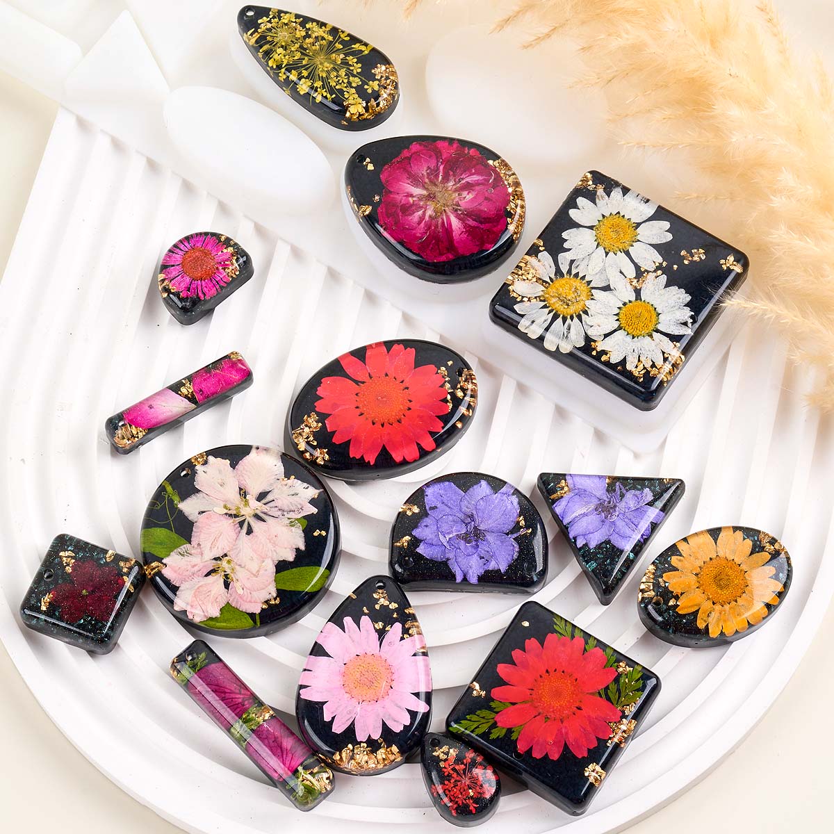 เวลาหินจี้ซิลิโคนแม่พิมพ์ DIY  - Resin Art Necklace บทวิจารณ์และราคา