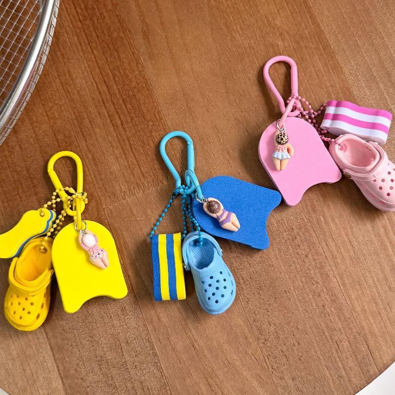 พวงกุญแจธีมชายหาดฤดูร้อนสุดน่า - Resin Art Beach Theme บทวิจารณ์และราคา