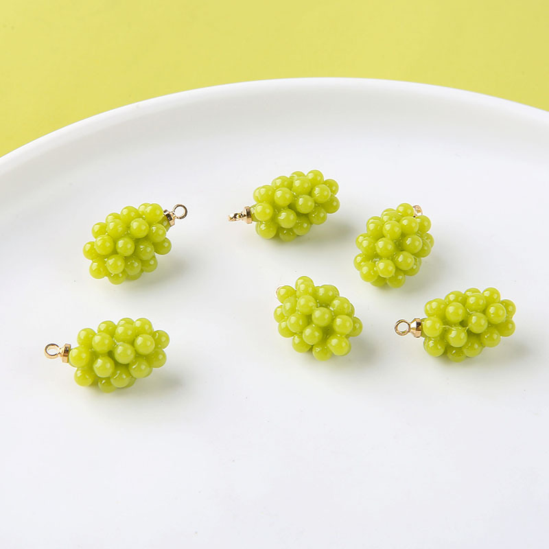 ชาร์มเรซิ่นรูปองุ่นน่ารัก 6 ชิ - Resin Art Gift Ideas บทวิจารณ์และราคา