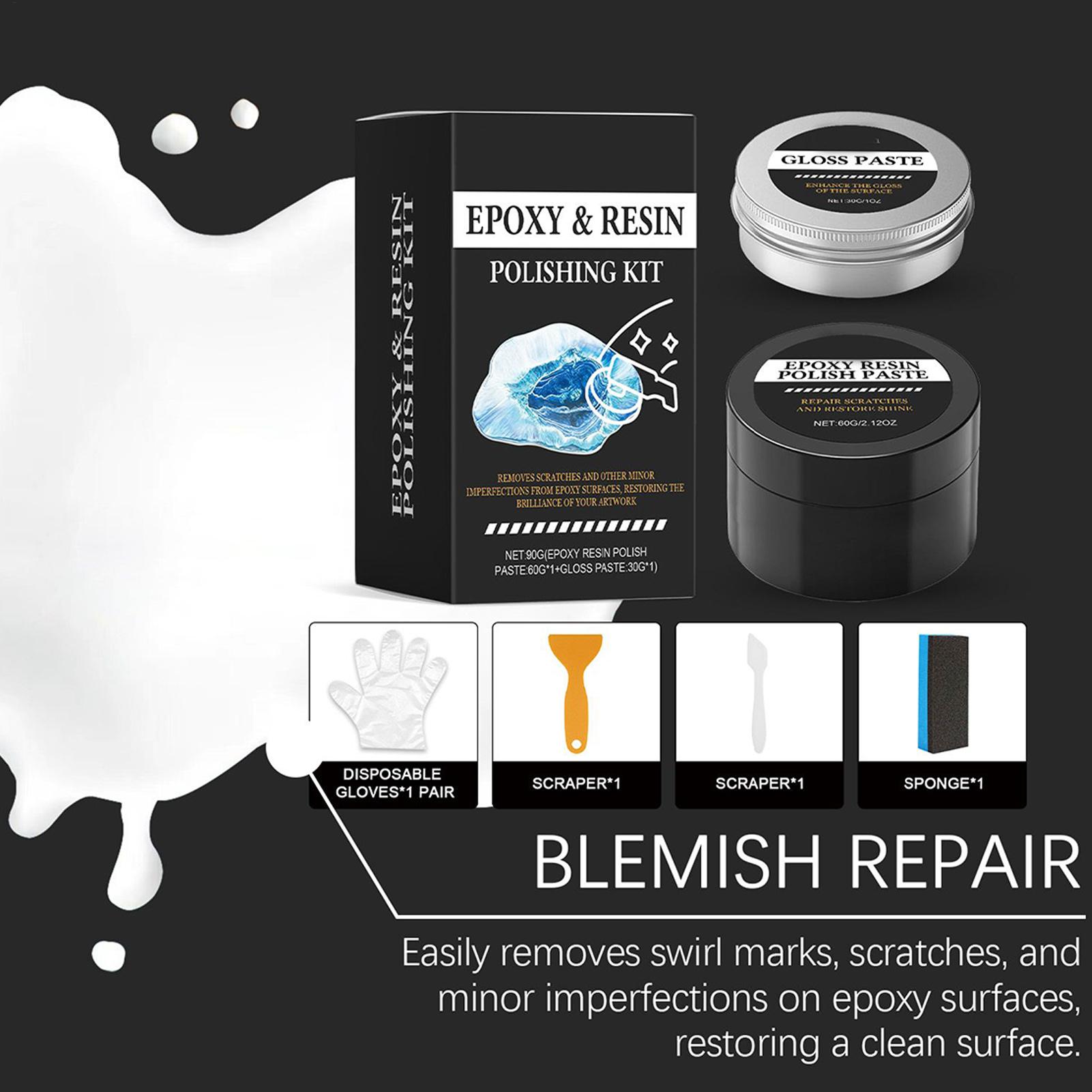 ชุดขัดเรซินอีพ็อกซี่ - น้ำยาขั - Resin Art Decor บทวิจารณ์และราคา
