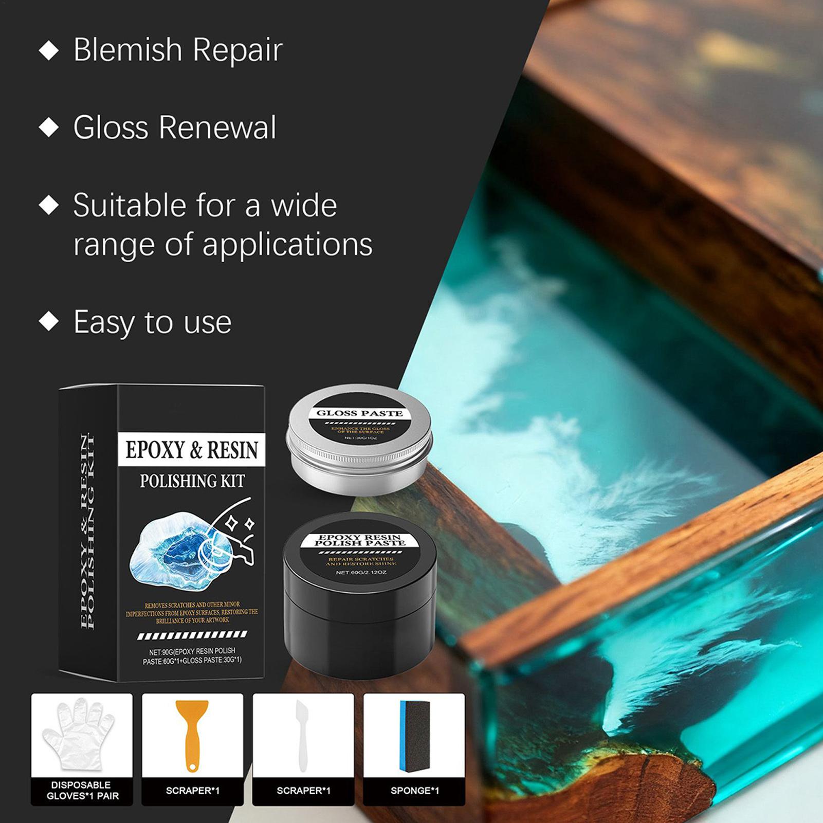 ชุดขัดเรซินอีพ็อกซี่ - น้ำยาขั - Resin Art Decor บทวิจารณ์และราคา