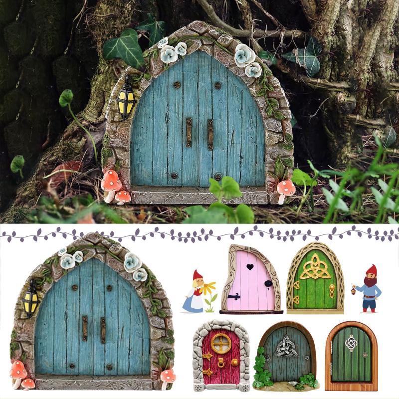 ประตูบ้านนางฟ้าเอลฟ์ขนาดจิ๋ว ข - Resin Art With Wood บทวิจารณ์และราคา