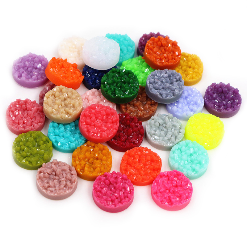 40pcs เรซิ่น Druzy Cabochons โ - Resin Art Gift Ideas บทวิจารณ์และราคา