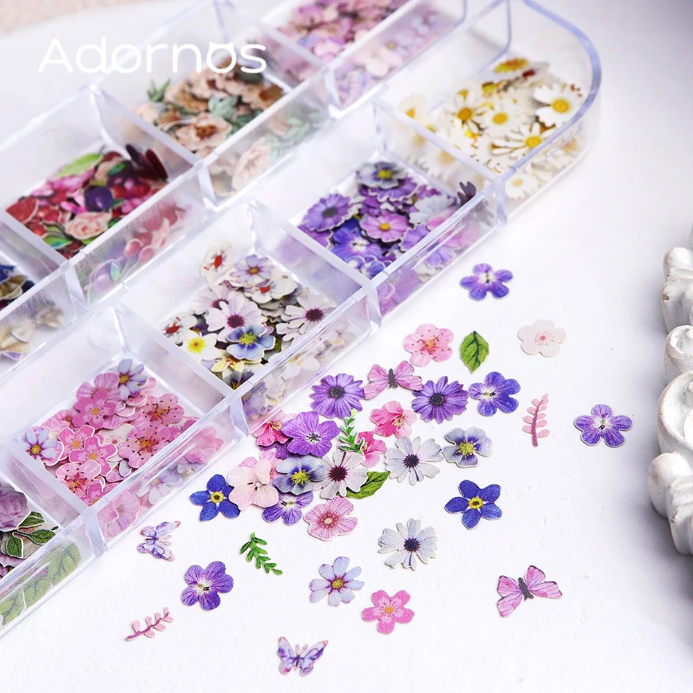 สติ๊กเกอร์ตกแต่งเล็บลายดอกเดซี - Resin Art With Wood บทวิจารณ์และราคา