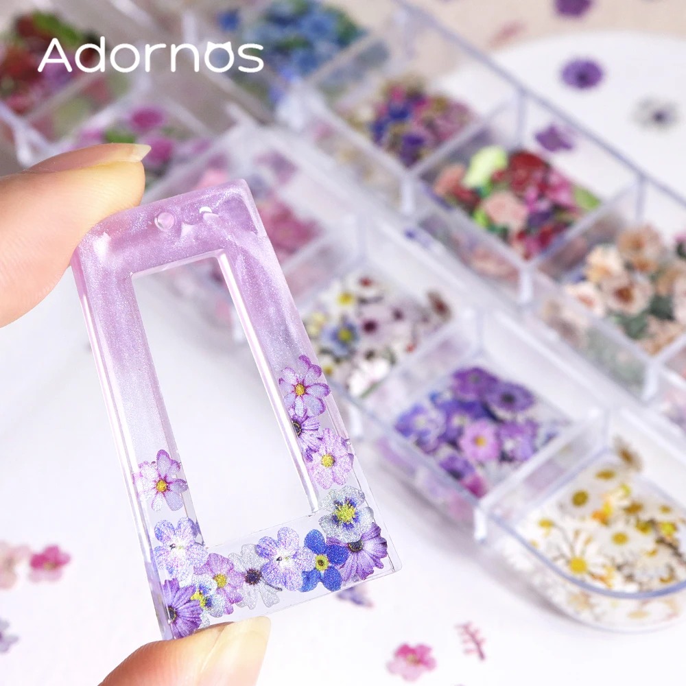 สติ๊กเกอร์ตกแต่งเล็บลายดอกเดซี - Resin Art With Wood บทวิจารณ์และราคา