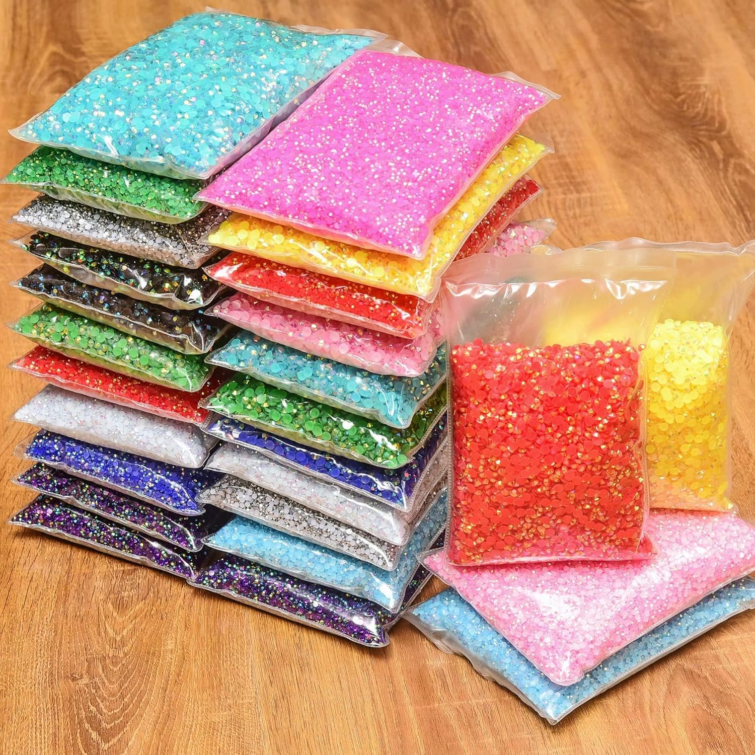 เรซิ่นรูปทรงแบนสีชมพู ไม่ใช่แบ - Resin Art Quantity บทวิจารณ์และราคา