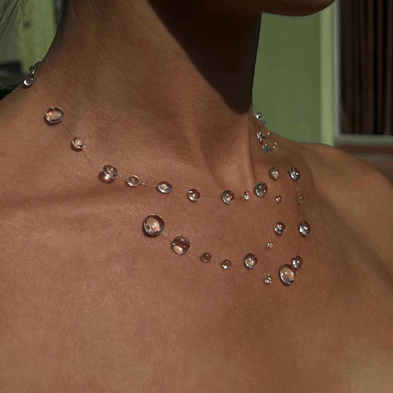WJFH-ARTS สร้อยคอทำมือจากเรซิน - Resin Art Necklace บทวิจารณ์และราคา