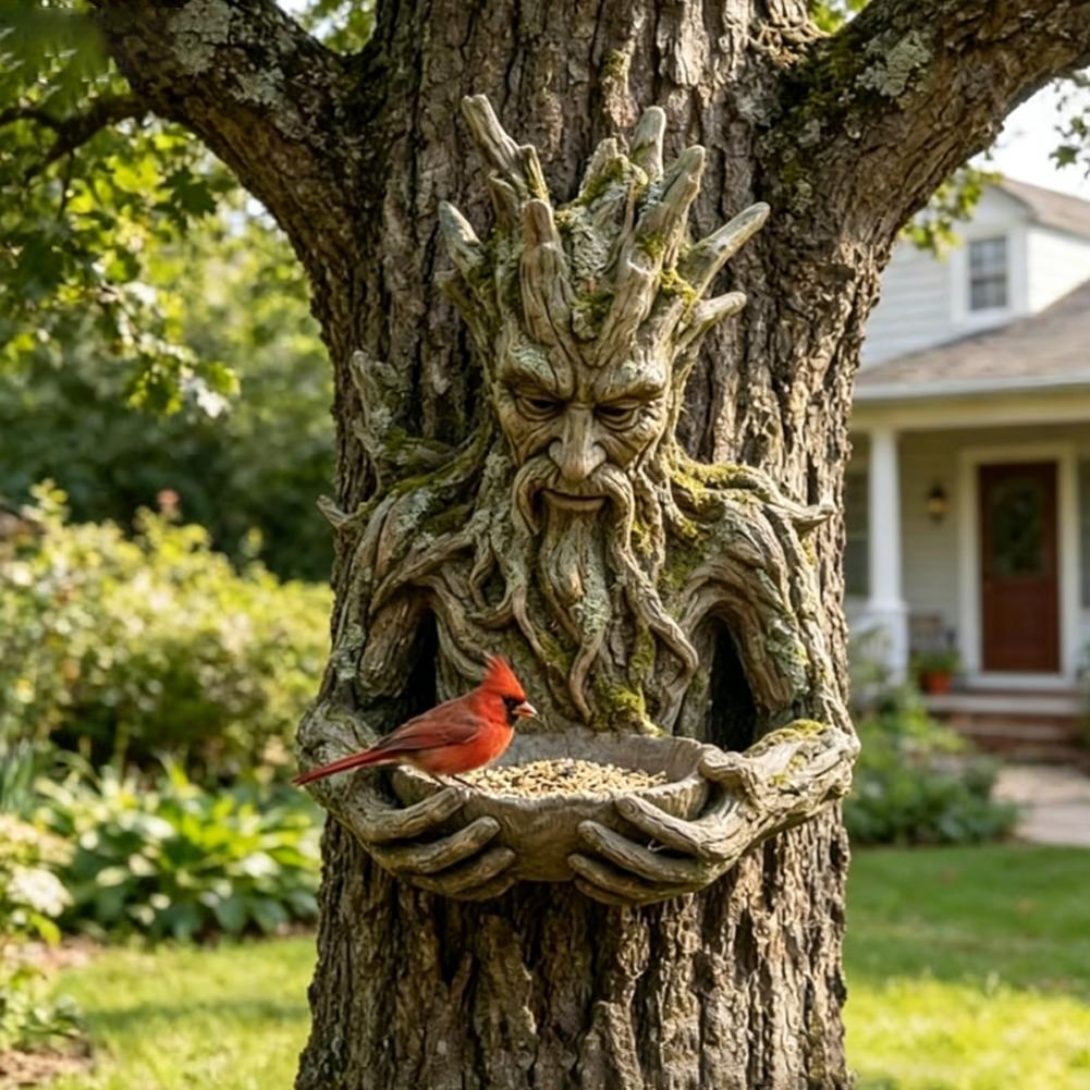 ที่ให้อาหารนกแบบติดตั้งบนลำต้น - Resin Art With Wood บทวิจารณ์และราคา
