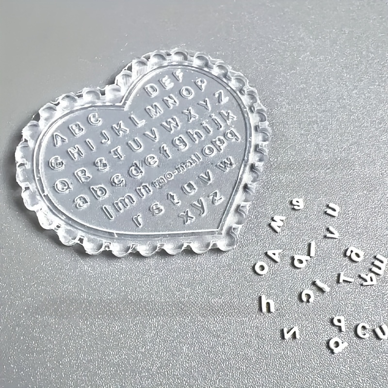 แม่พิมพ์ตัวอักษรสำหรับทำเล็บด้ - Resin Art Templates Free บทวิจารณ์และราคา