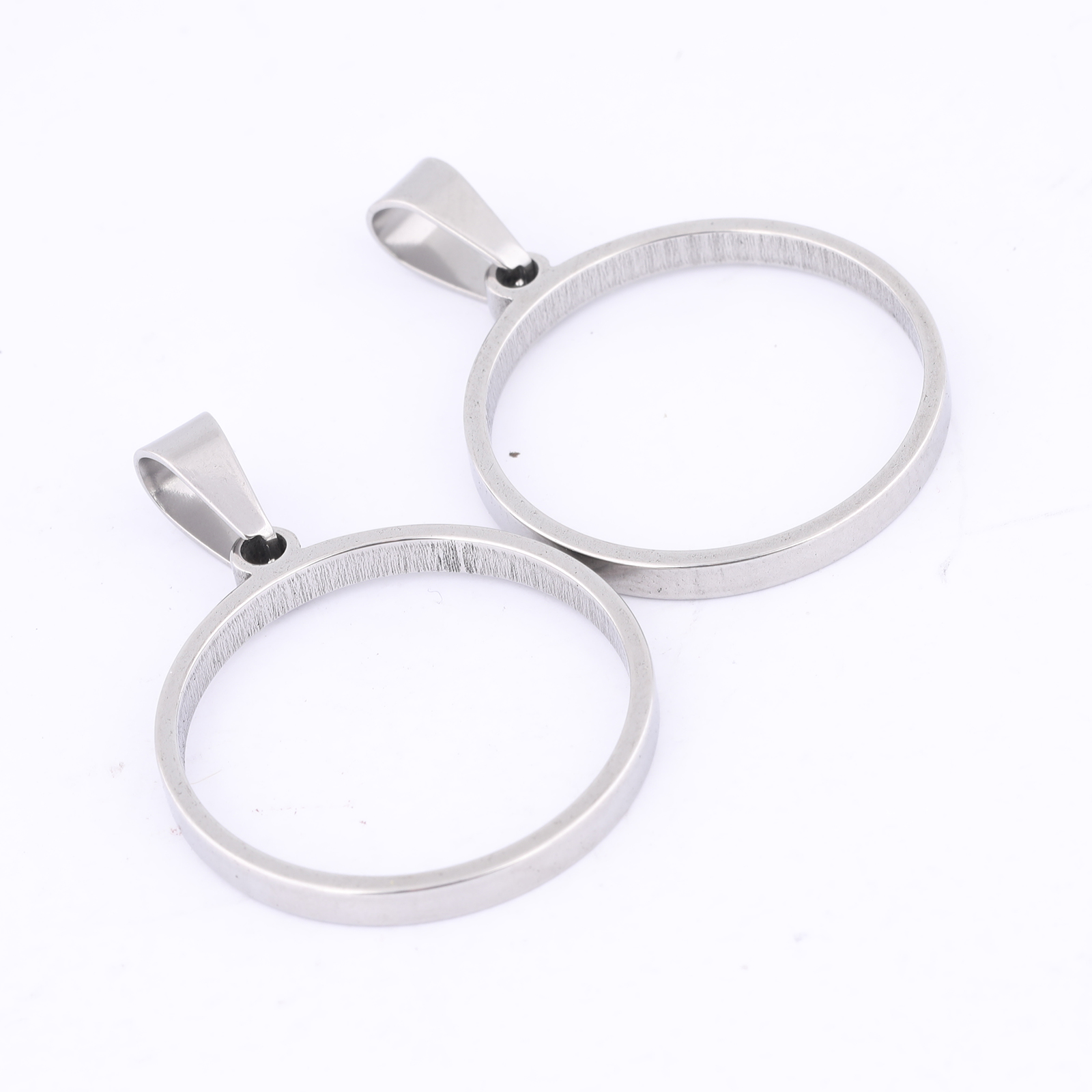 10pcs 25mm รอบเปิด BEZEL Charm - Resin Art Gift Ideas บทวิจารณ์และราคา