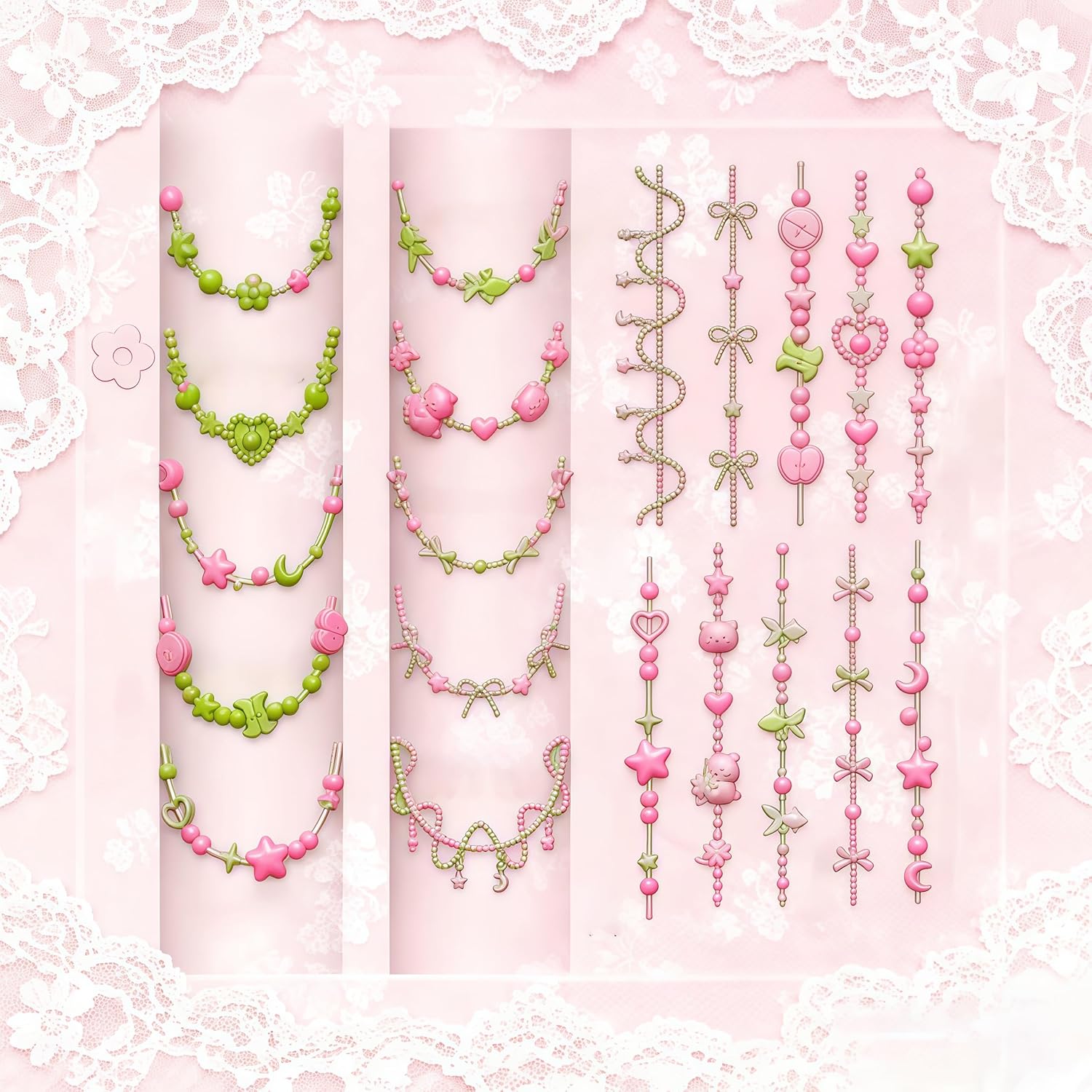 แม่พิมพ์ซิลิโคนสำหรับทำสร้อยลู - Resin Art Necklace บทวิจารณ์และราคา