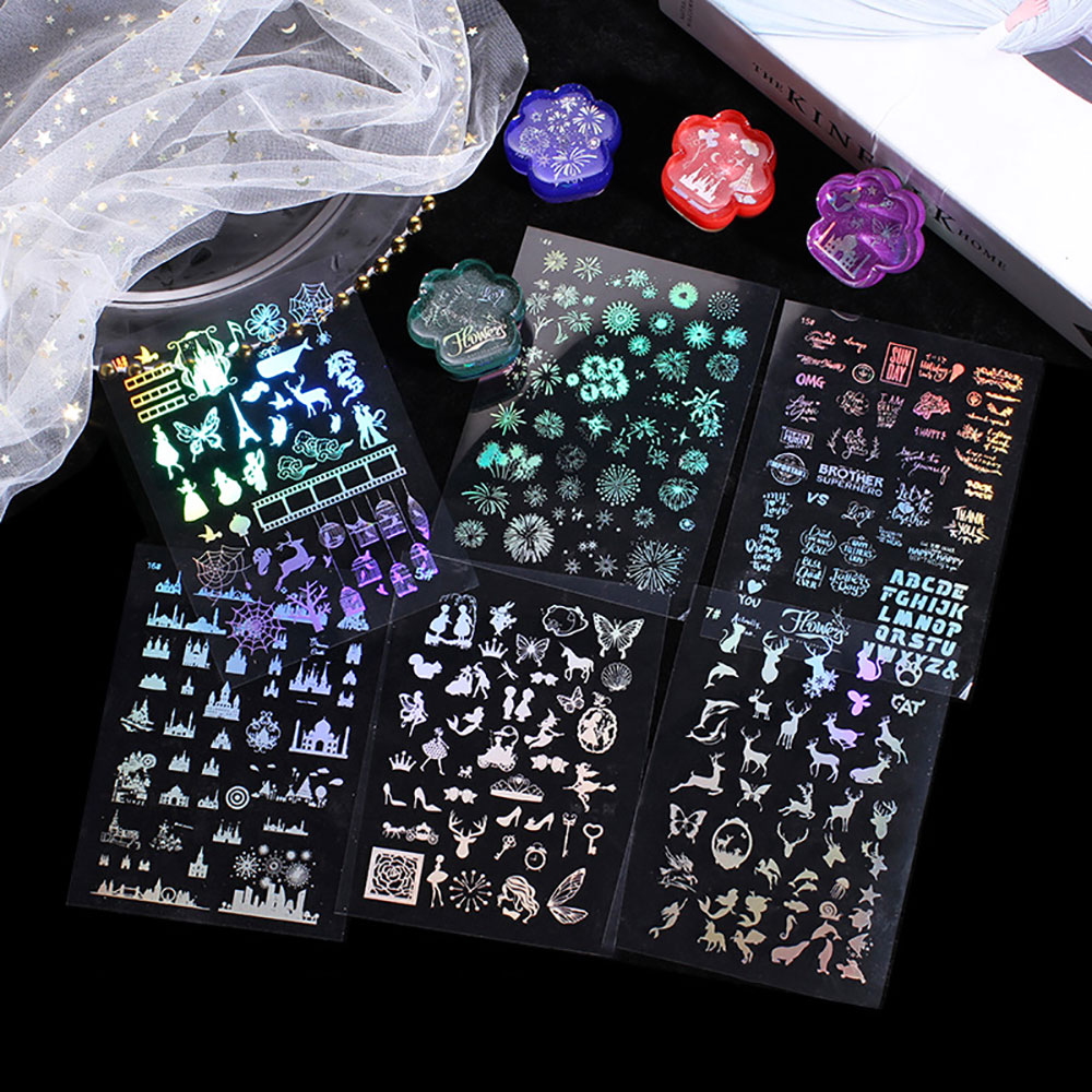 สำหรับความสนุก1ชิ้นสติกเกอร์ตก - Resin Art Decor บทวิจารณ์และราคา