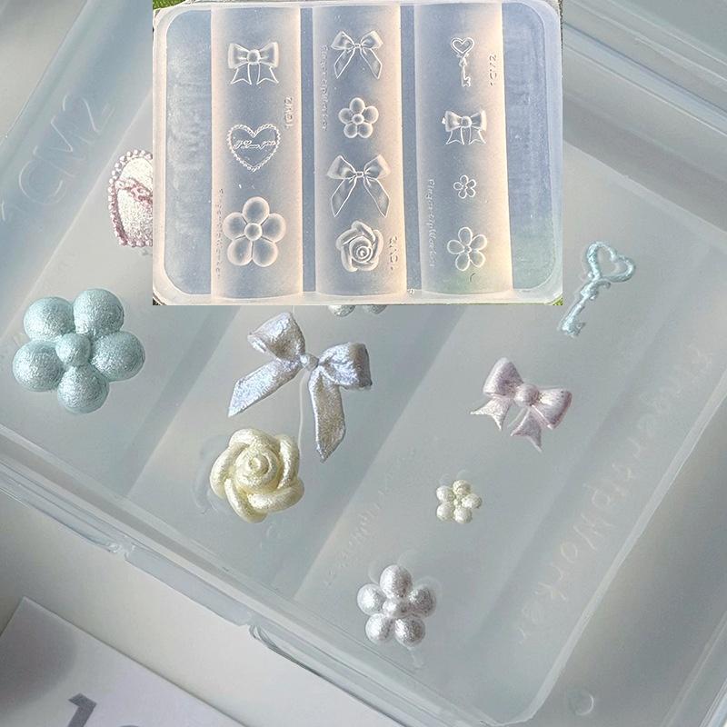 แม่พิมพ์ซิลิโคนทำเล็บแบบพกพา ใ - Resin Art Templates Free บทวิจารณ์และราคา