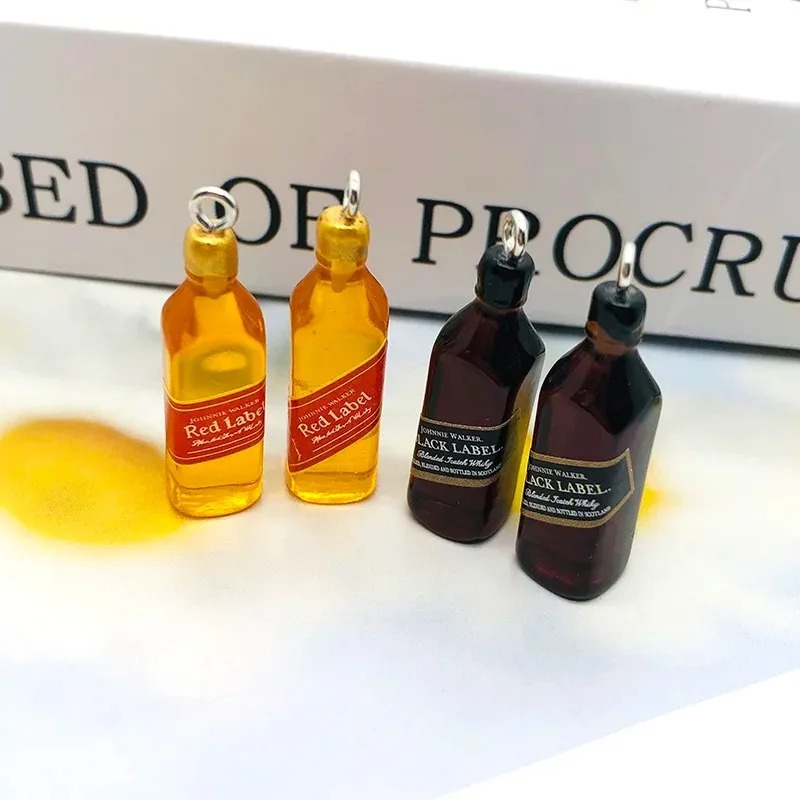 จี้เรซิ่นรูปขวดไวน์ขนาดเล็ก 10 - Resin Art Gift Ideas บทวิจารณ์และราคา