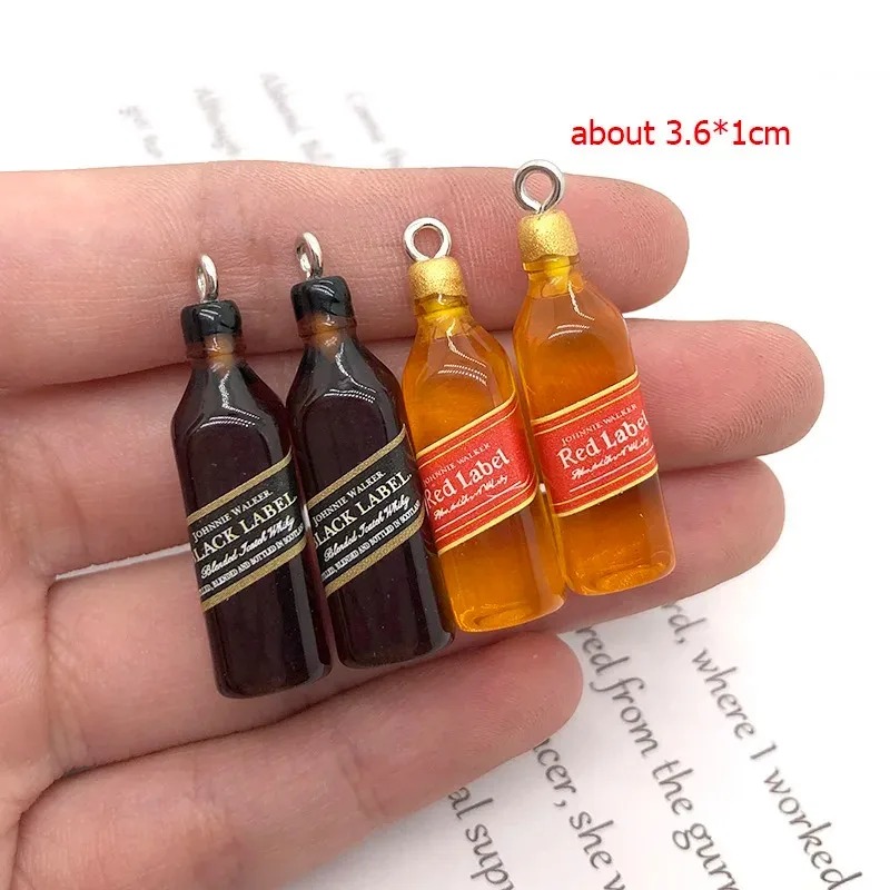 จี้เรซิ่นรูปขวดไวน์ขนาดเล็ก 10 - Resin Art Gift Ideas บทวิจารณ์และราคา