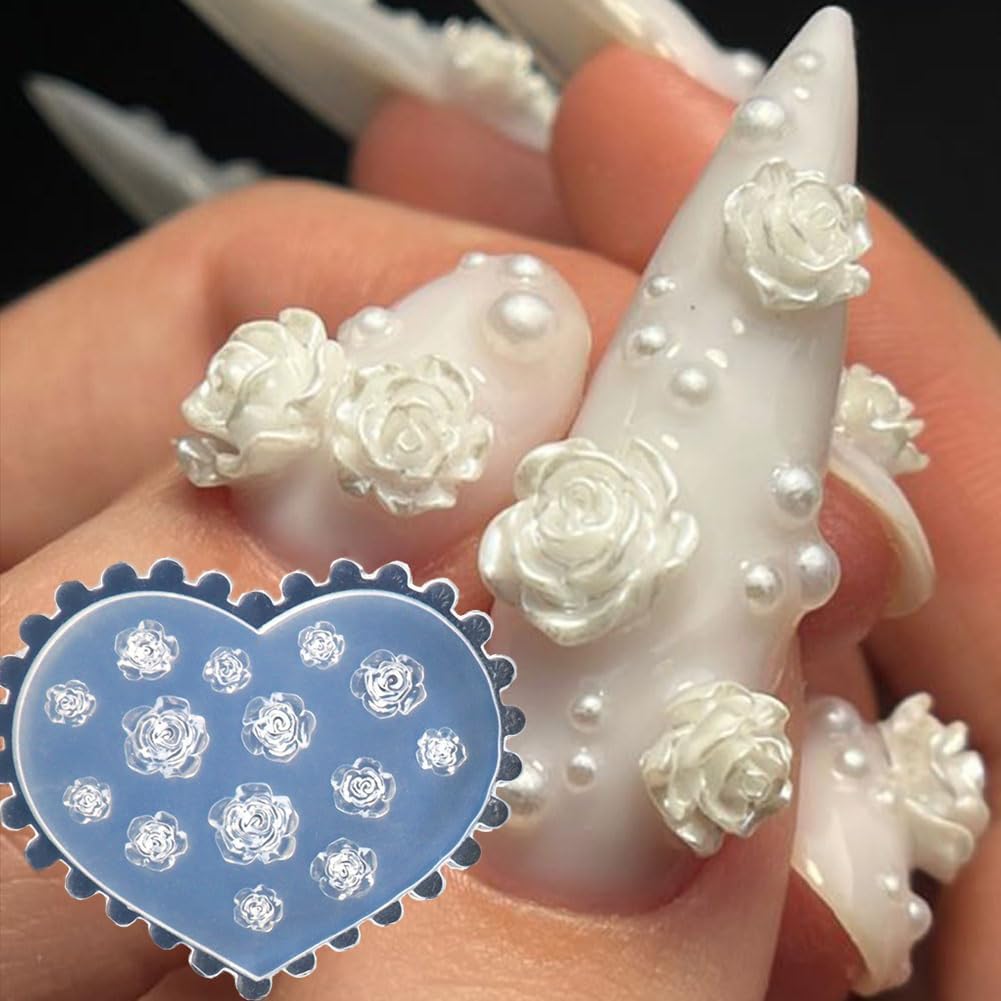 แม่พิมพ์เล็บลายดอกไม้ 3 มิติ ซ - Resin Art Templates Free บทวิจารณ์และราคา