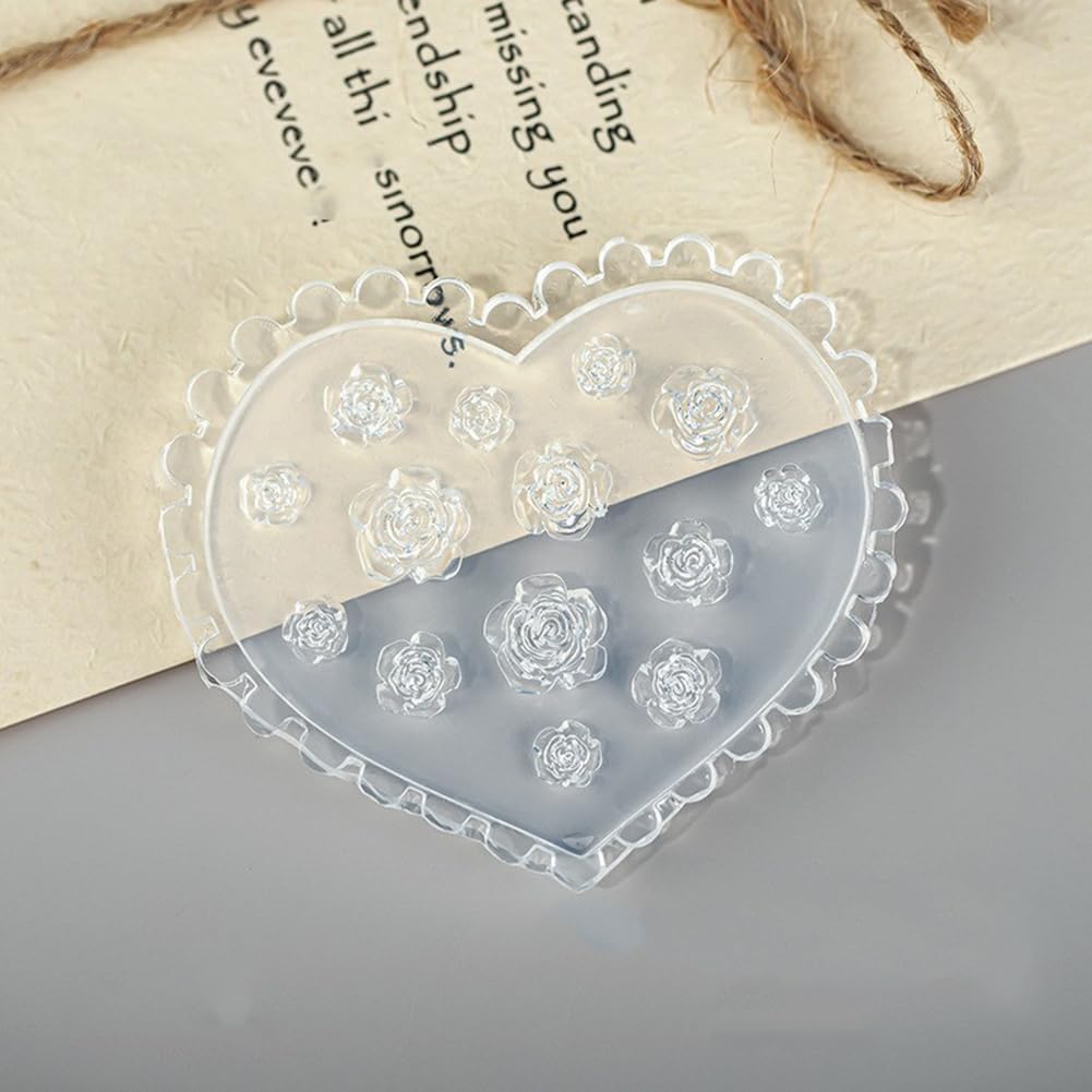 แม่พิมพ์เล็บลายดอกไม้ 3 มิติ ซ - Resin Art Templates Free บทวิจารณ์และราคา