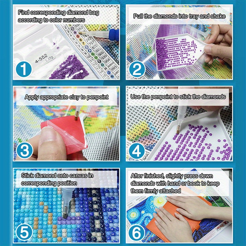 【Piu Diamond Art】ชุดอุปกรณ์ประ - Resin Art To Buy บทวิจารณ์และราคา