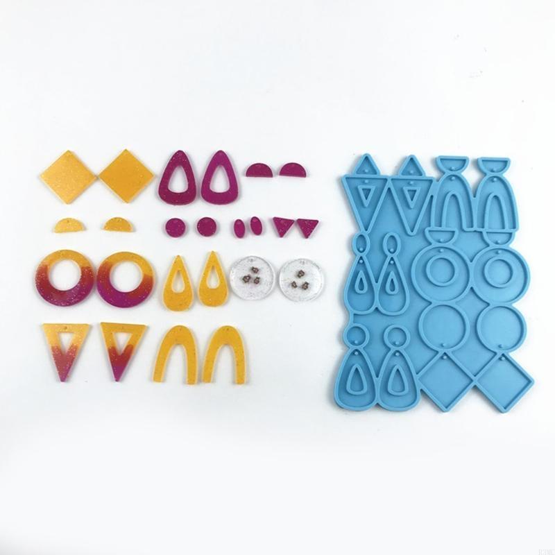 R3MC ทำด้วยมือ DIY ต่างหูซิลิโ - Resin Art Necklace บทวิจารณ์และราคา