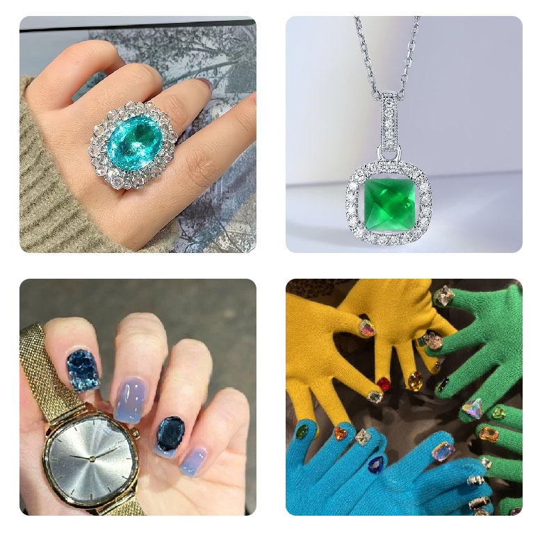 DIY แหวนลูกบาศก์สร้อยคอสร้อยข้ - Resin Art Necklace บทวิจารณ์และราคา
