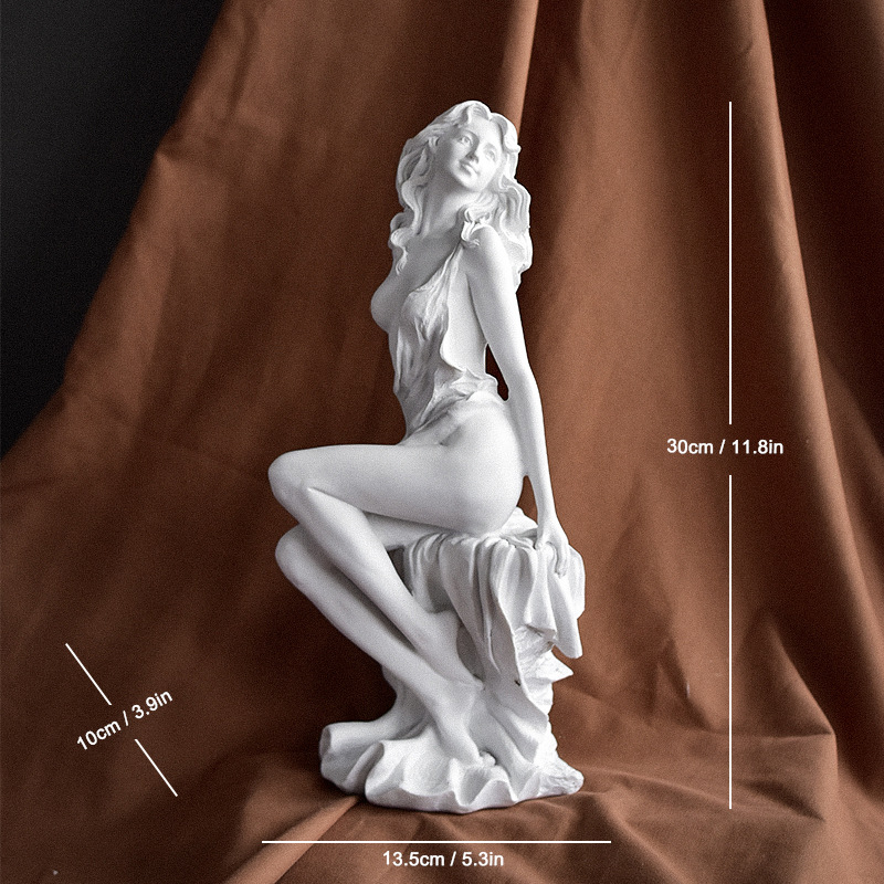 รูปปั้นเทพีวีนัสสไตล์นอร์ดิก ง - Resin Art Decor บทวิจารณ์และราคา