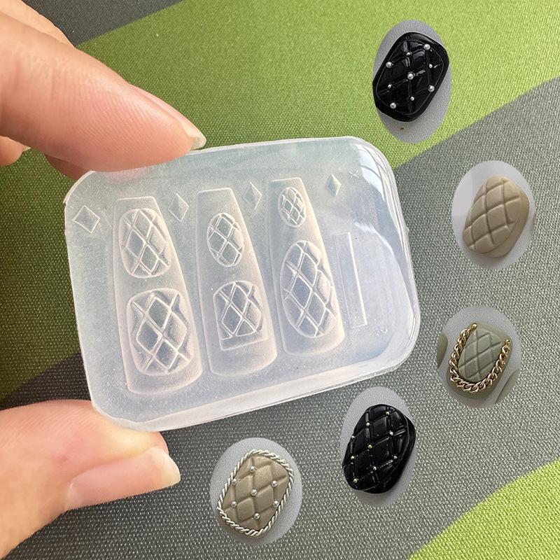 แม่พิมพ์ซิลิโคนสำหรับทำเล็บลาย - Resin Art Templates Free บทวิจารณ์และราคา
