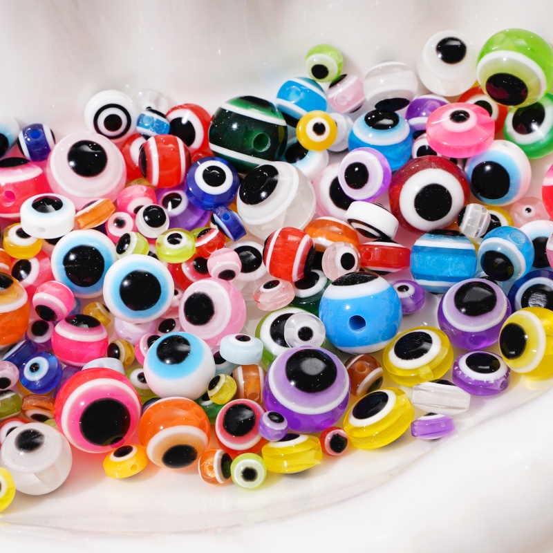 ลูกปัดเรซินรูปตาปีศาจขนาด 12 ม - Resin Art Necklace บทวิจารณ์และราคา
