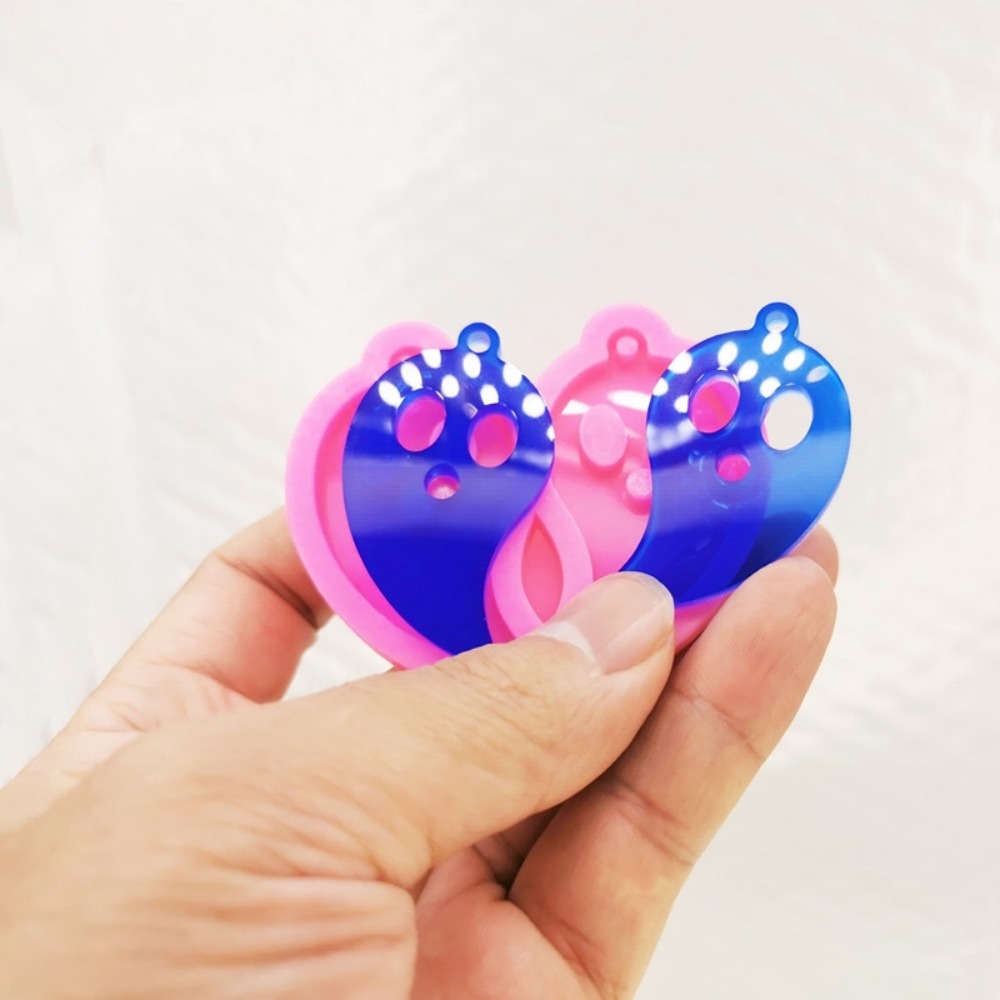 แม่พิมพ์ซิลิโคนรูปผีน่ารักวิบว - Resin Art Necklace บทวิจารณ์และราคา